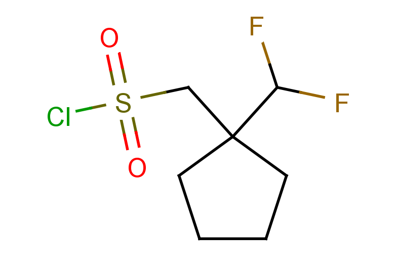 [1-(difluoromethyl)cyclopentyl]methanesulfonyl chloride