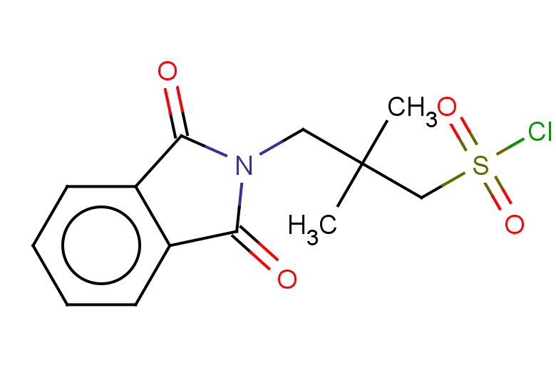 3-(1,3-dioxo-2,3-dihydro-1H-isoindol-2-yl)-2,2-dimethylpropane-1-sulfonyl chloride