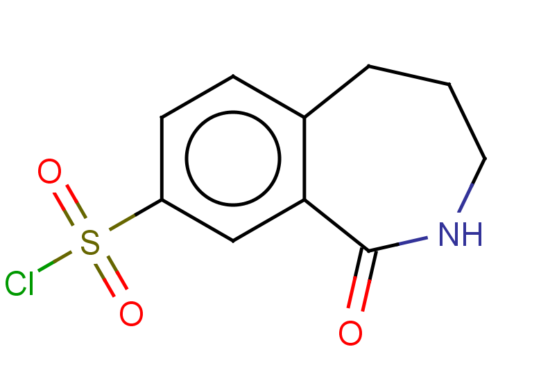 1-oxo-2,3,4,5-tetrahydro-1H-2-benzazepine-8-sulfonyl chloride