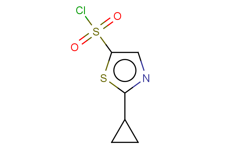 2-cyclopropyl-1,3-thiazole-5-sulfonyl chloride