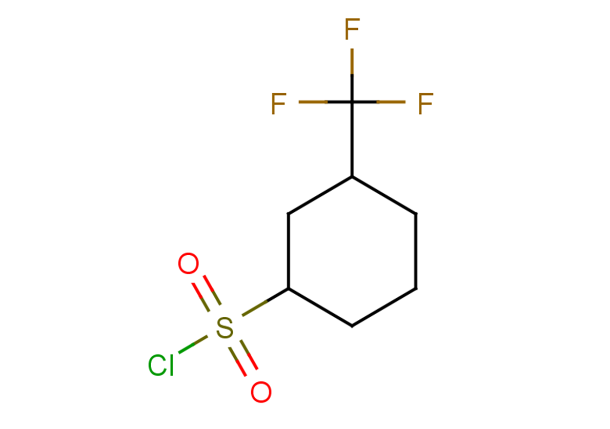 3-(trifluoromethyl)cyclohexane-1-sulfonyl chloride, Mixture of diastereomers
