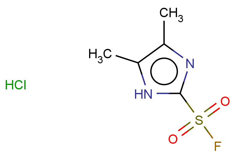 4,5-dimethyl-1H-imidazole-2-sulfonyl fluoride hydrochloride