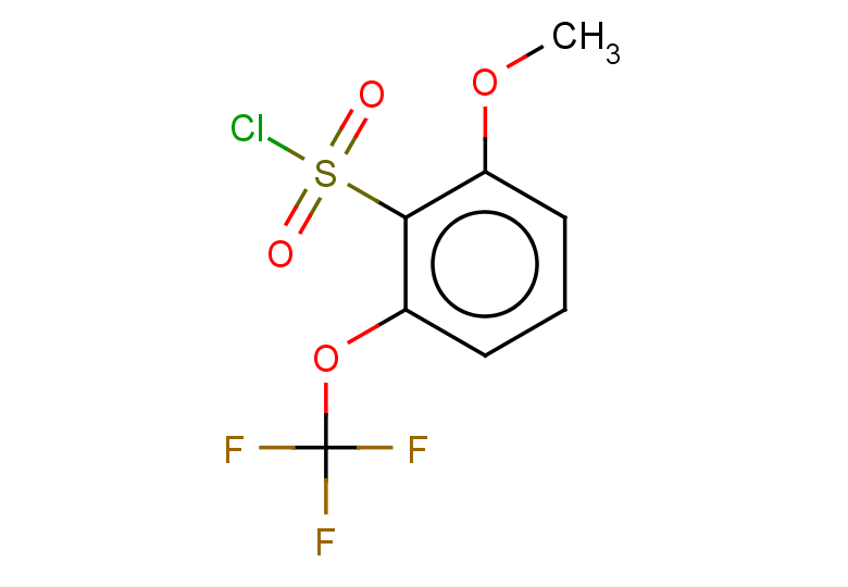 2-methoxy-6-(trifluoromethoxy)benzene-1-sulfonyl chloride