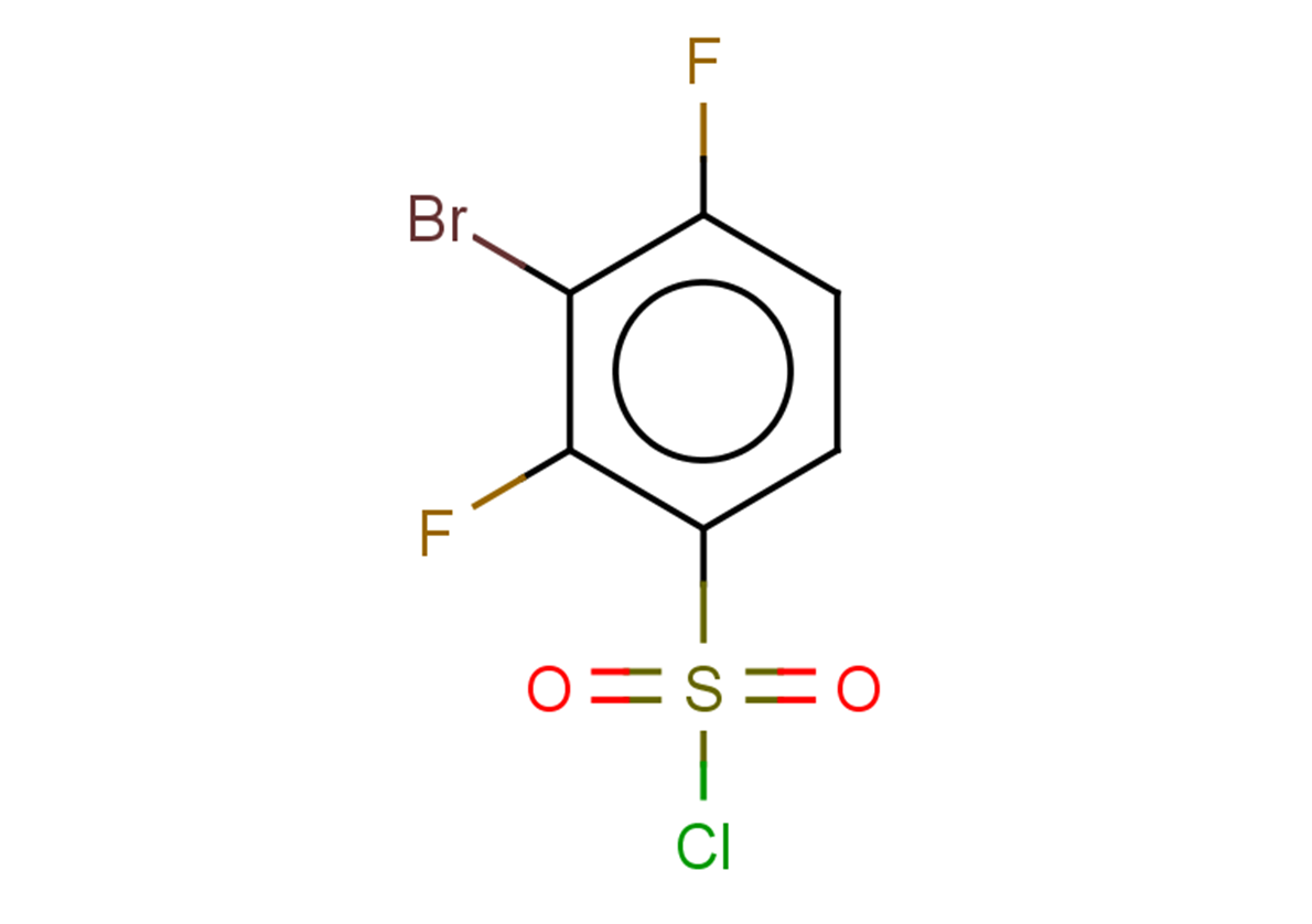 3-bromo-2,4-difluorobenzene-1-sulfonyl chloride