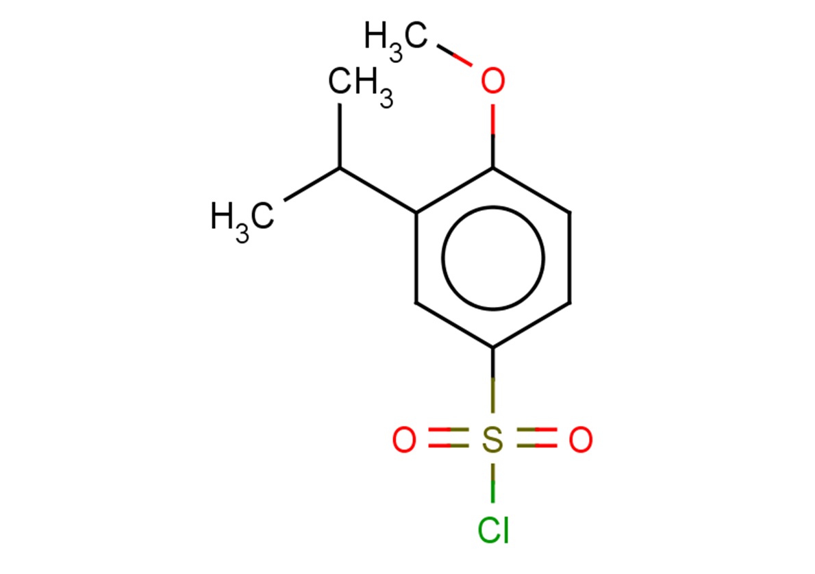 4-methoxy-3-(propan-2-yl)benzene-1-sulfonyl chloride