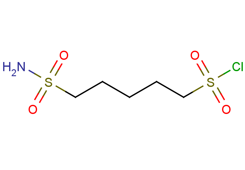 5-sulfamoylpentane-1-sulfonyl chloride