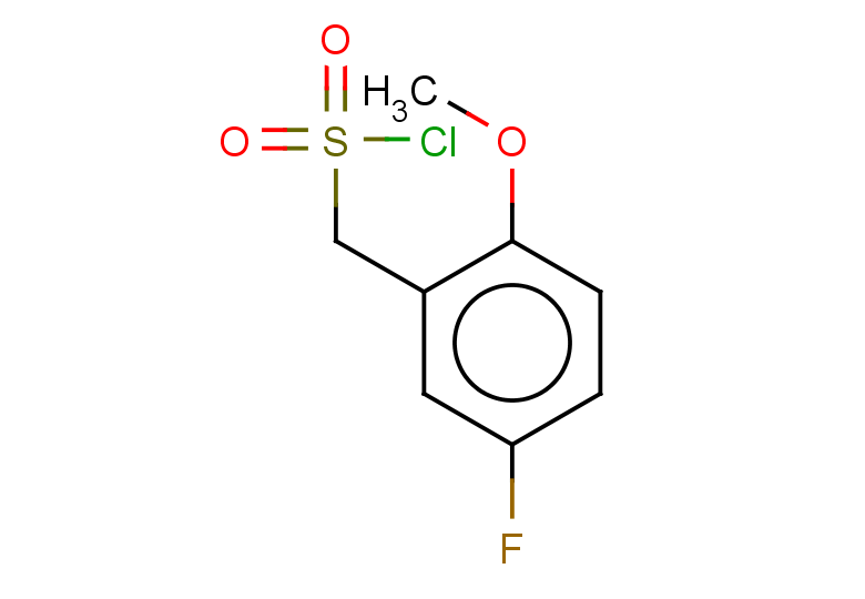 (5-fluoro-2-methoxyphenyl)methanesulfonyl chloride