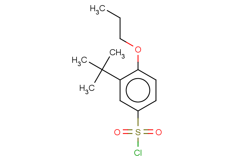 3-tert-butyl-4-propoxybenzene-1-sulfonyl chloride