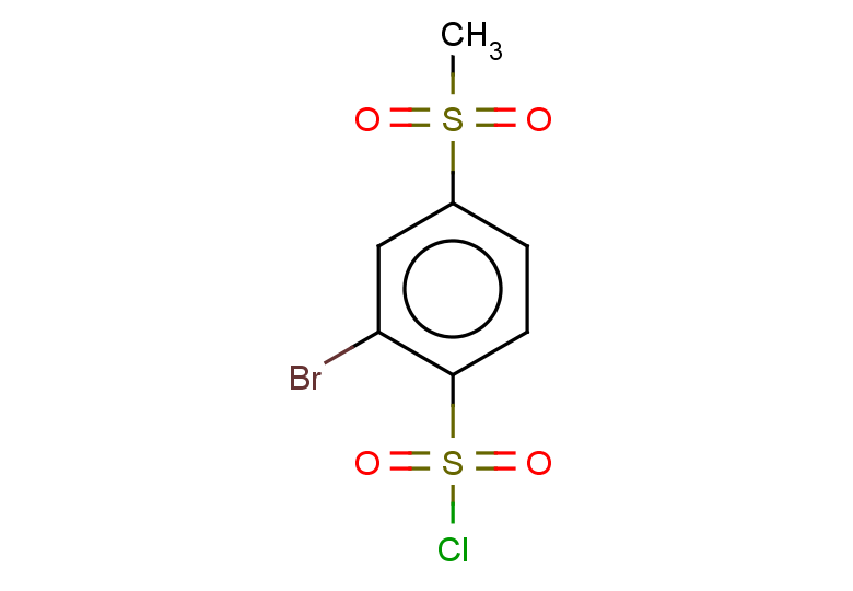 2-bromo-4-methanesulfonylbenzene-1-sulfonyl chloride