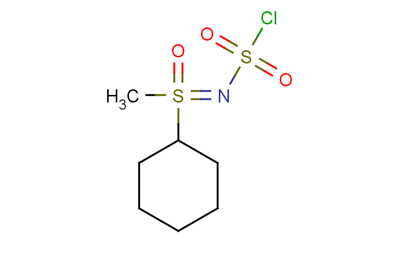 [(chlorosulfonyl)imino](cyclohexyl)methyl-lambda6-sulfanone