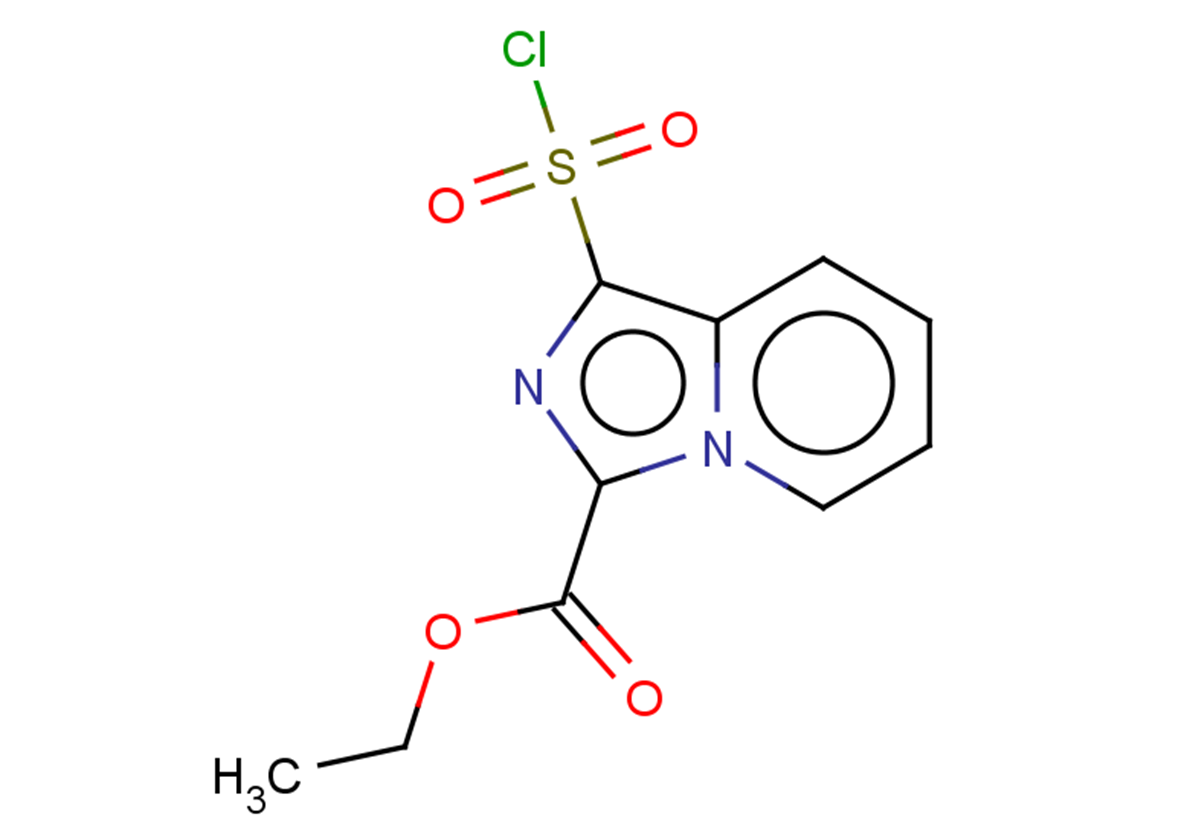 ethyl 1-(chlorosulfonyl)imidazo[1,5-a]pyridine-3-carboxylate