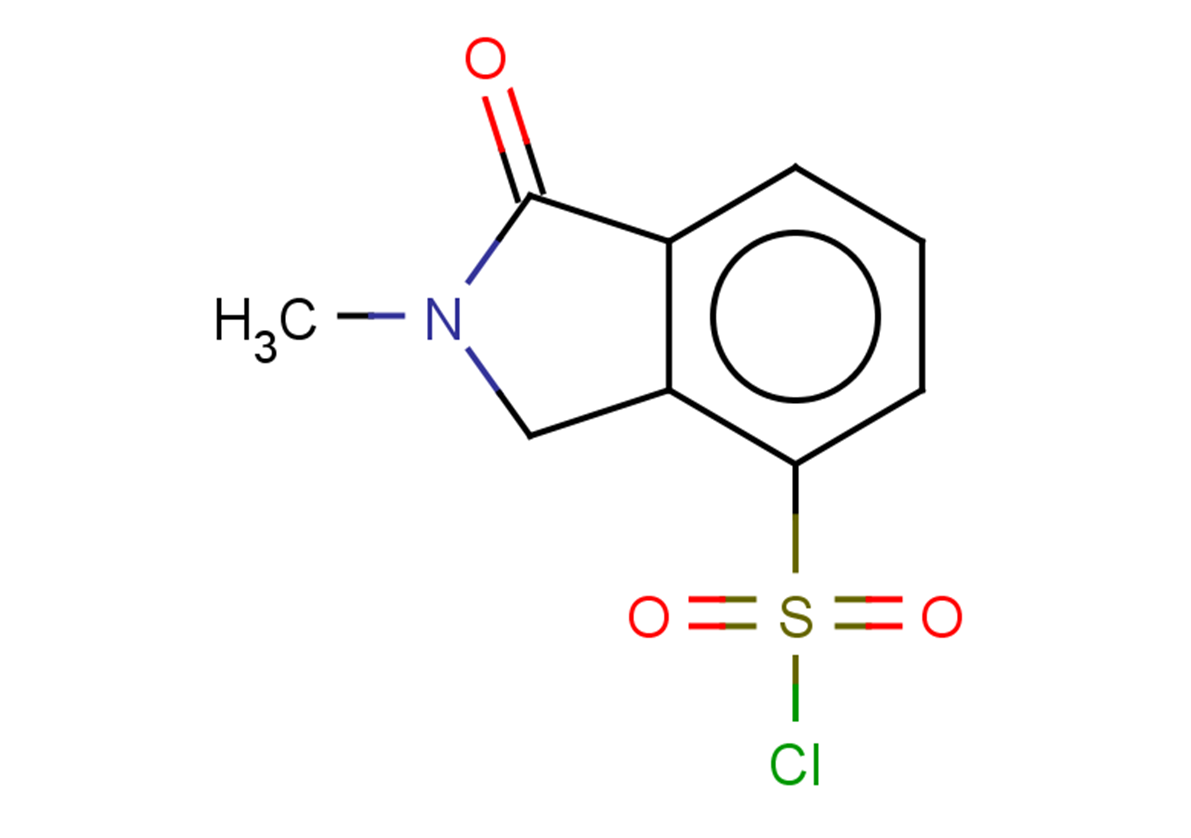 2-methyl-1-oxo-2,3-dihydro-1H-isoindole-4-sulfonyl chloride