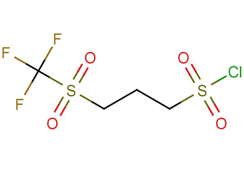 3-trifluoromethanesulfonylpropane-1-sulfonyl chloride
