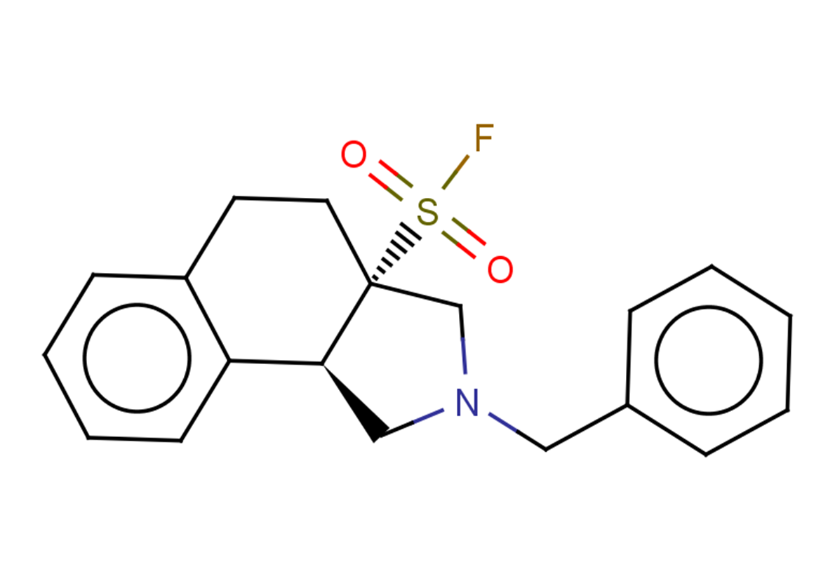 rac-(3aR,9bS)-2-benzyl-1H,2H,3H,3aH,4H,5H,9bH-benzo[e]isoindole-3a-sulfonyl fluoride