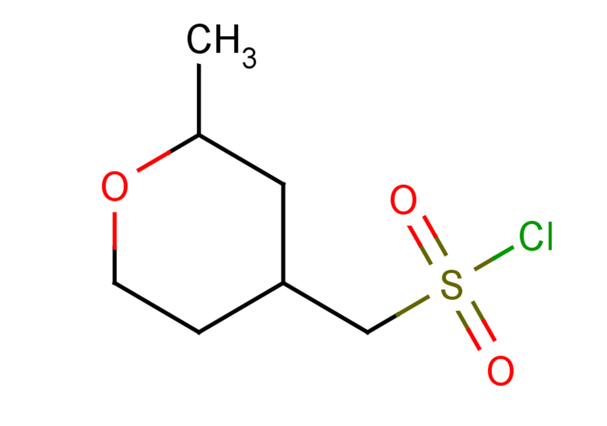 (2-methyloxan-4-yl)methanesulfonyl chloride, Mixture of diastereomers