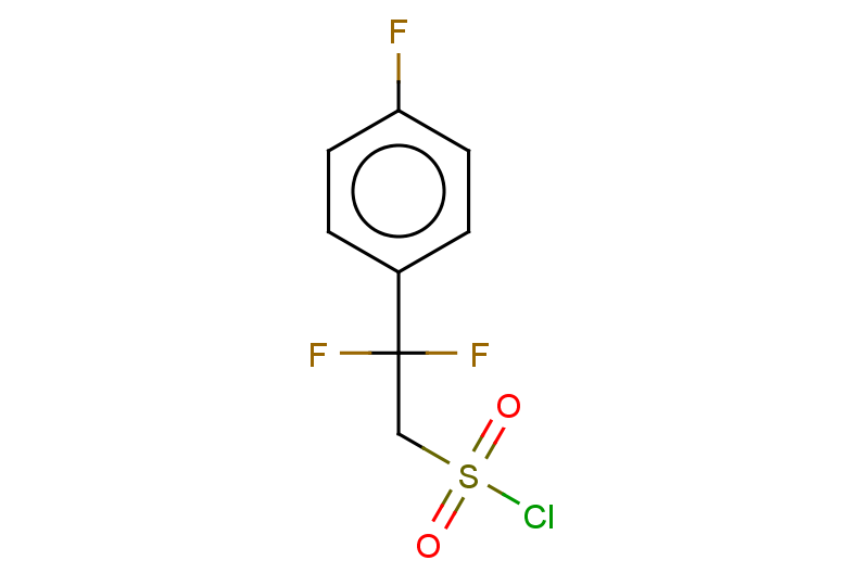 2,2-difluoro-2-(4-fluorophenyl)ethane-1-sulfonyl chloride