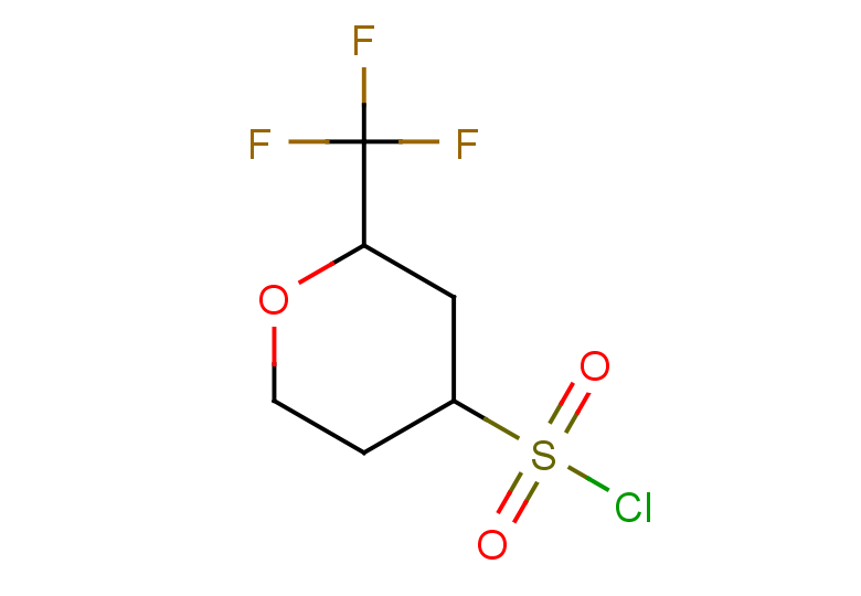2-(trifluoromethyl)oxane-4-sulfonyl chloride