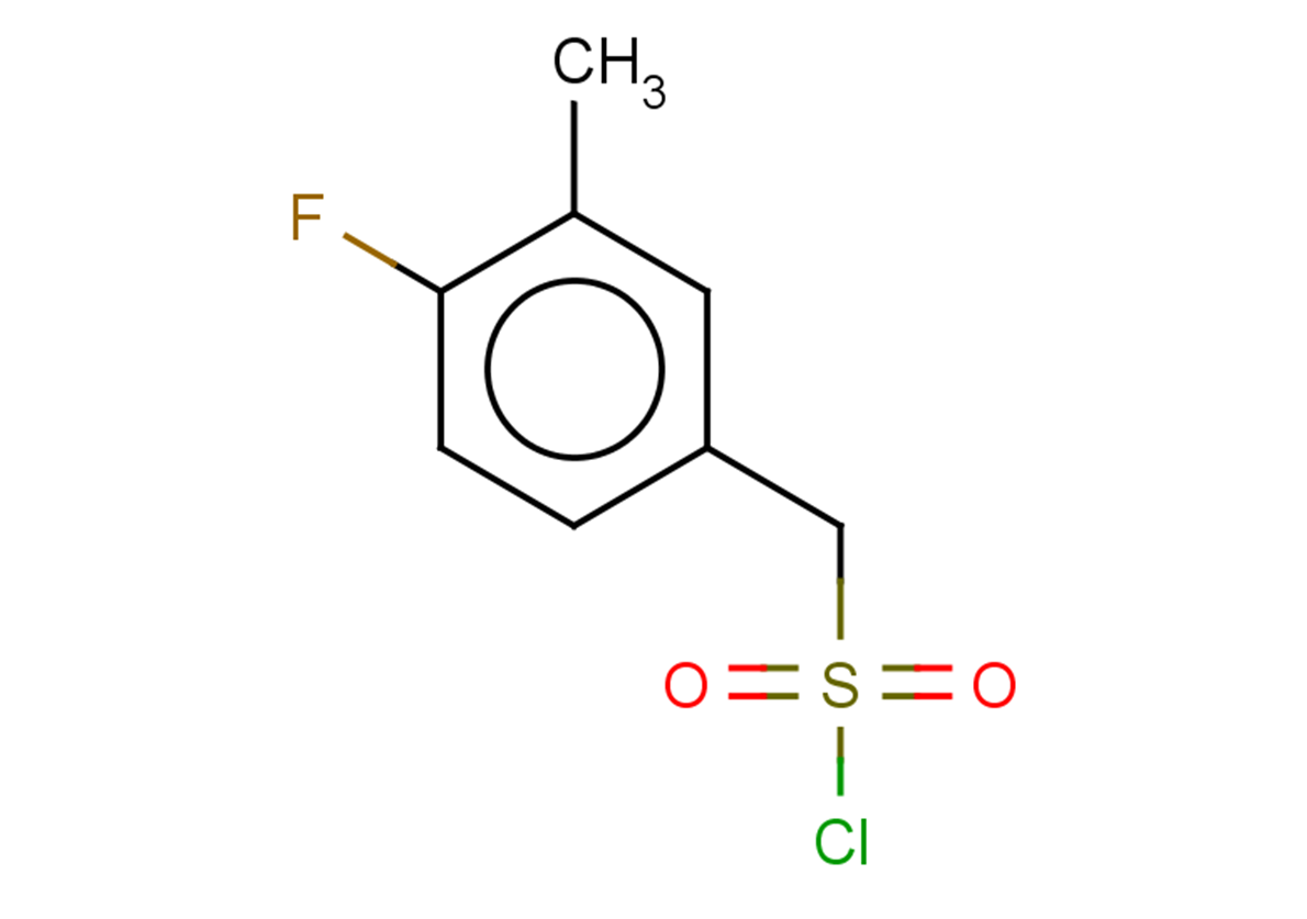 (4-fluoro-3-methylphenyl)methanesulfonyl chloride