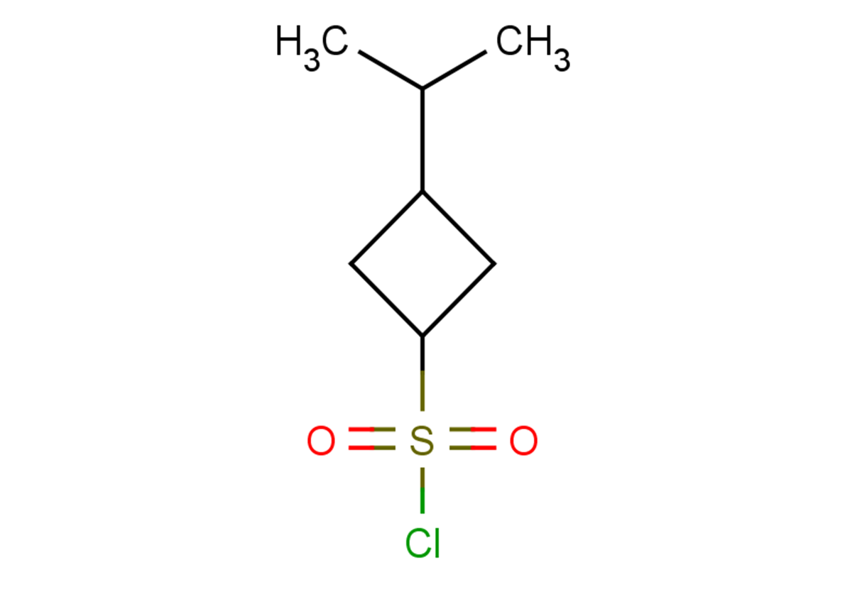 3-(propan-2-yl)cyclobutane-1-sulfonyl chloride, Mixture of diastereomers