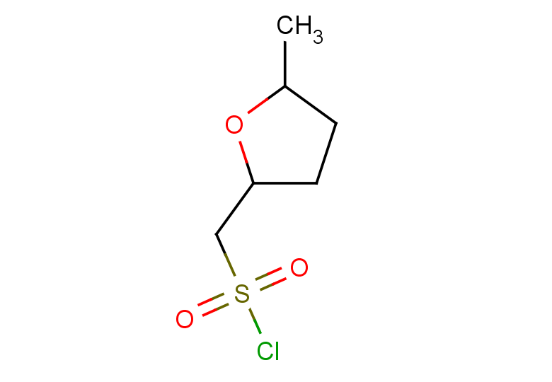(5-methyloxolan-2-yl)methanesulfonyl chloride, Mixture of diastereomers