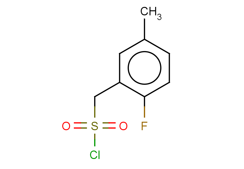 (2-fluoro-5-methylphenyl)methanesulfonyl chloride