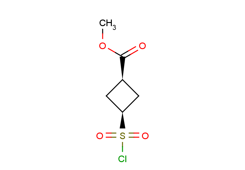methyl rac-(1s,3s)-3-(chlorosulfonyl)cyclobutane-1-carboxylate
