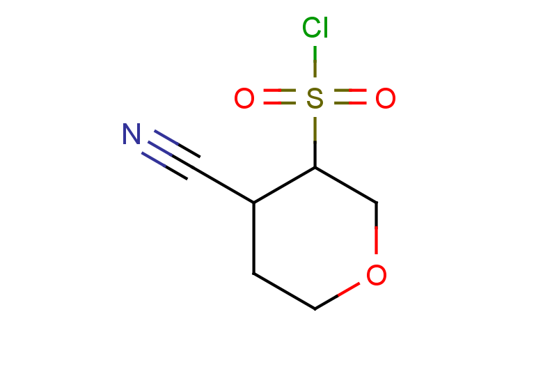 4-cyanooxane-3-sulfonyl chloride, Mixture of diastereomers