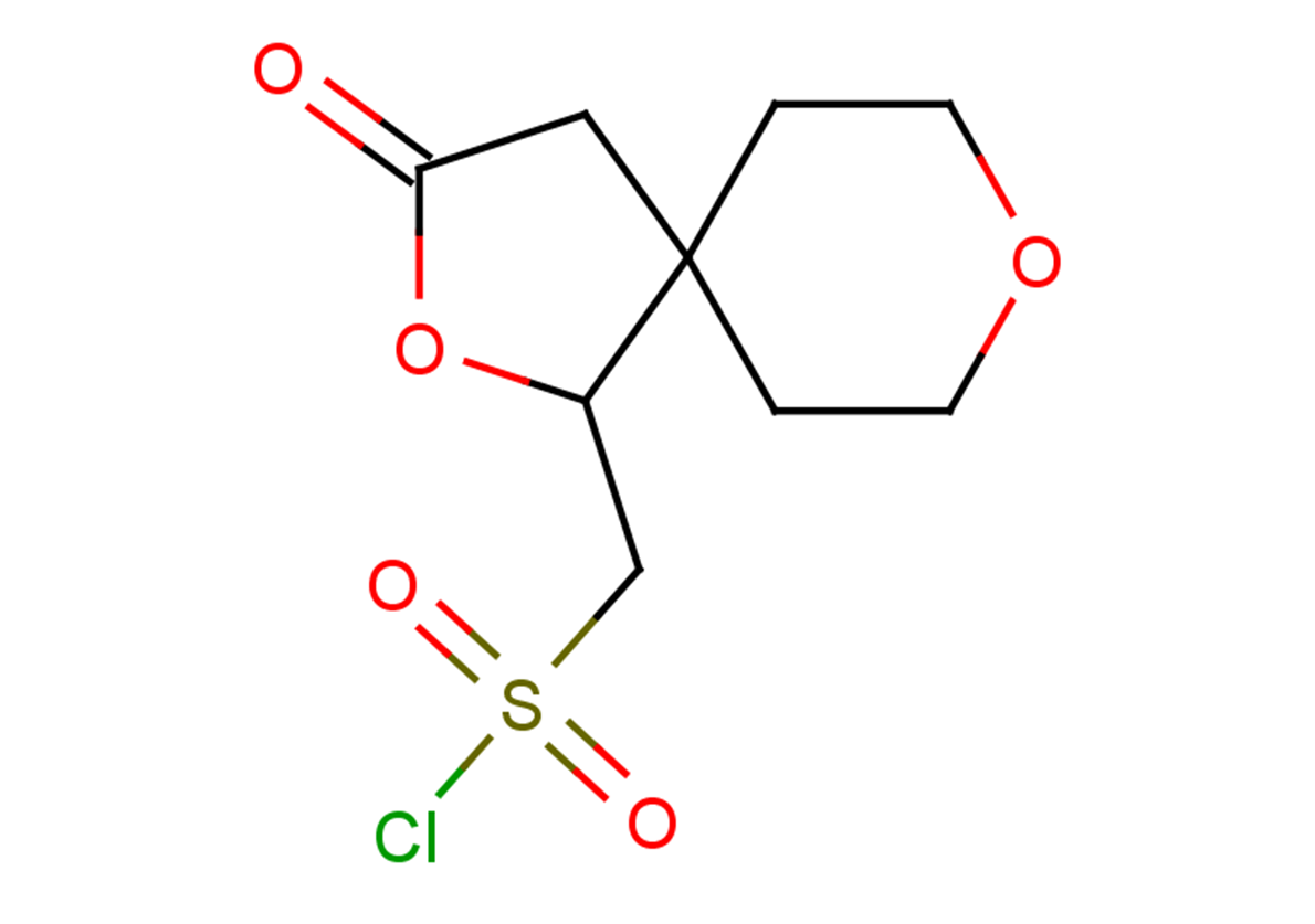 {3-oxo-2,8-dioxaspiro[4.5]decan-1-yl}methanesulfonyl chloride
