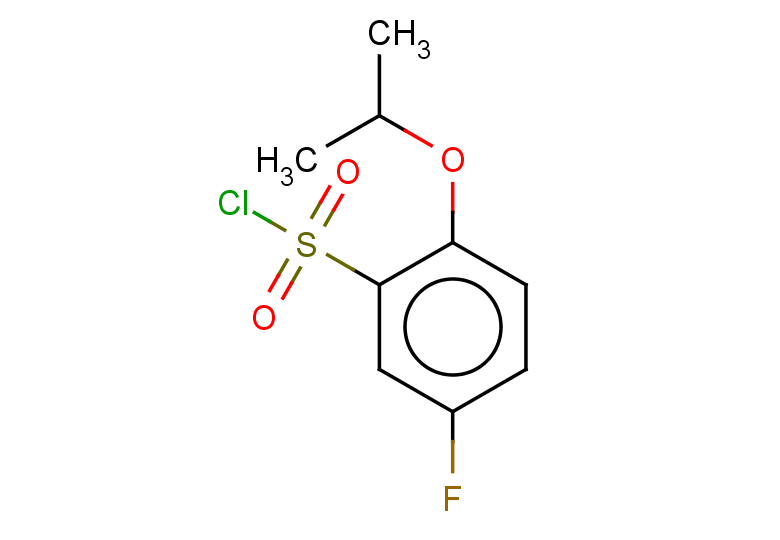 5-fluoro-2-(propan-2-yloxy)benzene-1-sulfonyl chloride