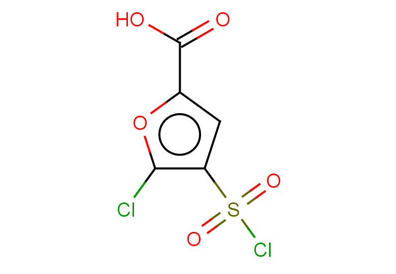 5-chloro-4-(chlorosulfonyl)furan-2-carboxylic acid