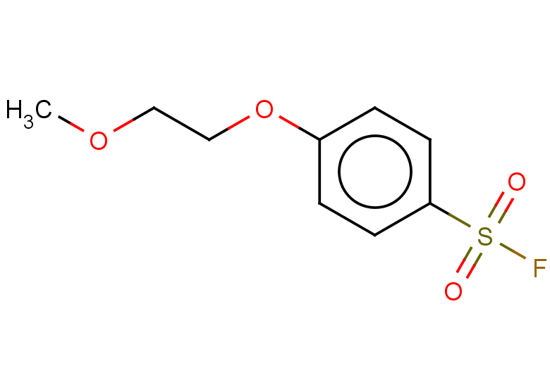 4-(2-methoxyethoxy)benzene-1-sulfonyl fluoride