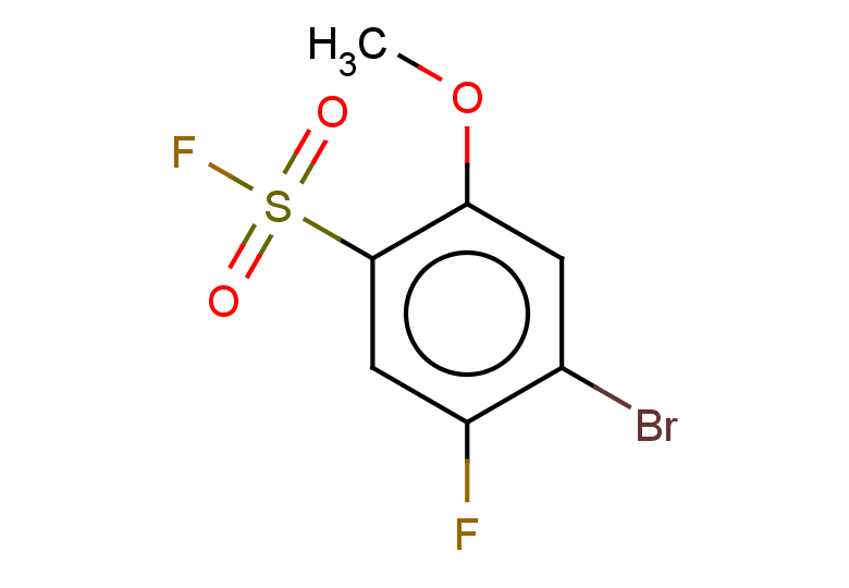 4-bromo-5-fluoro-2-methoxybenzene-1-sulfonyl fluoride