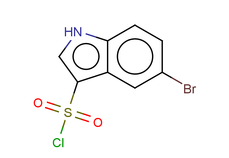 5-bromo-1H-indole-3-sulfonyl chloride