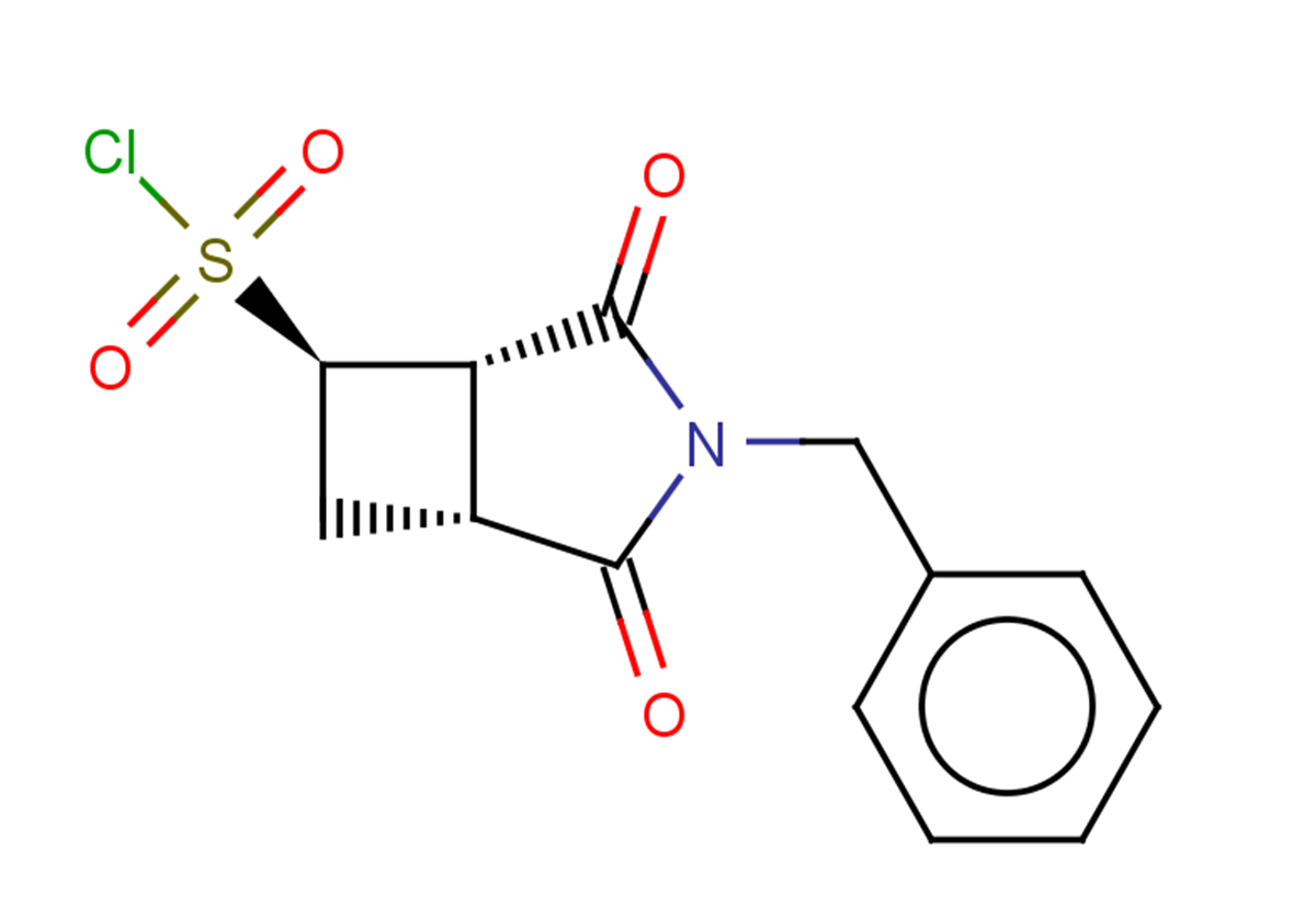 rac-(1R,5S,6R)-3-benzyl-2,4-dioxo-3-azabicyclo[3.2.0]heptane-6-sulfonyl chloride