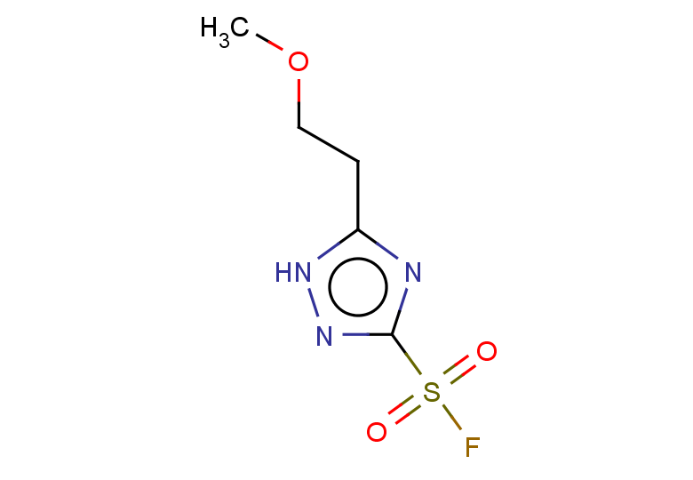 5-(2-methoxyethyl)-1H-1,2,4-triazole-3-sulfonyl fluoride