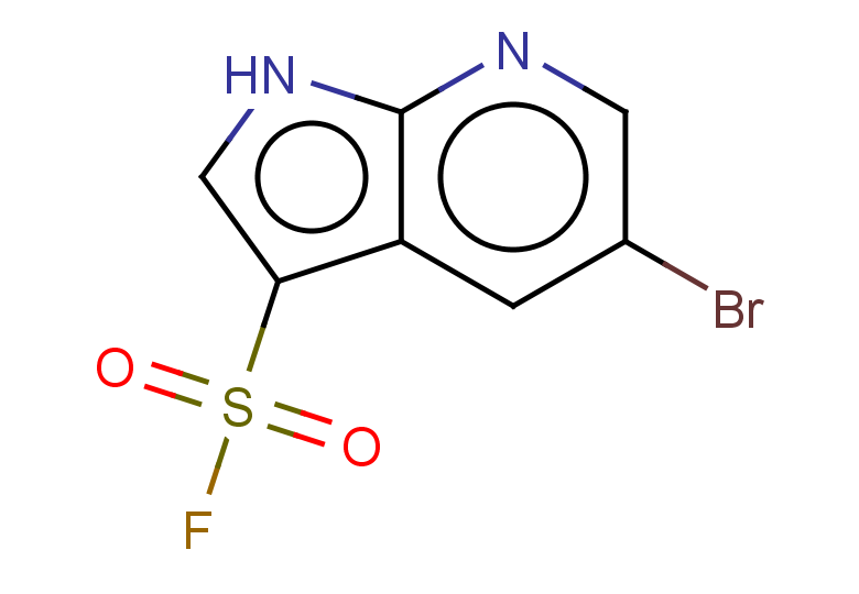 5-bromo-1H-pyrrolo[2,3-b]pyridine-3-sulfonyl fluoride