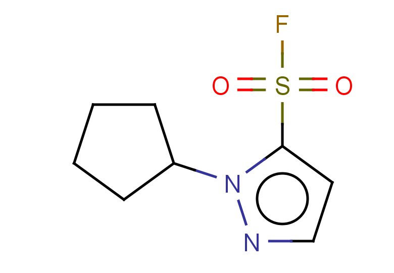 1-cyclopentyl-1H-pyrazole-5-sulfonyl fluoride