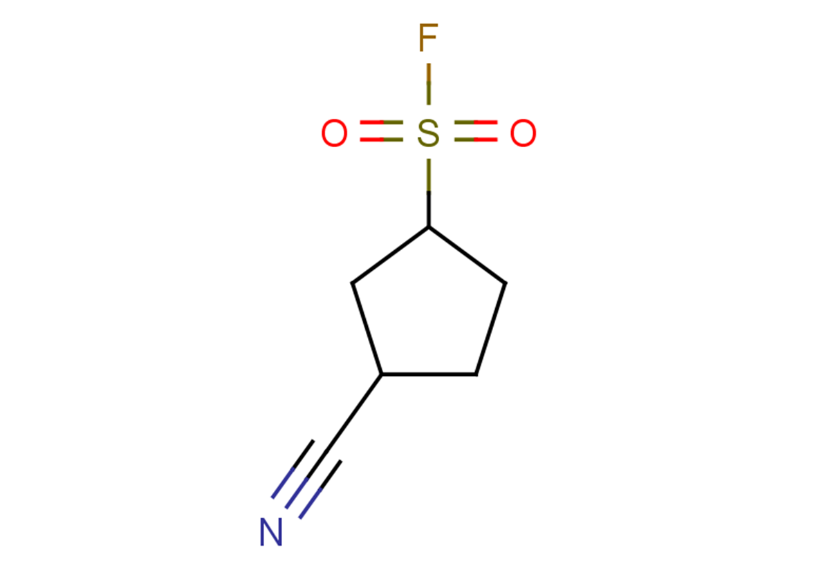 3-cyanocyclopentane-1-sulfonyl fluoride