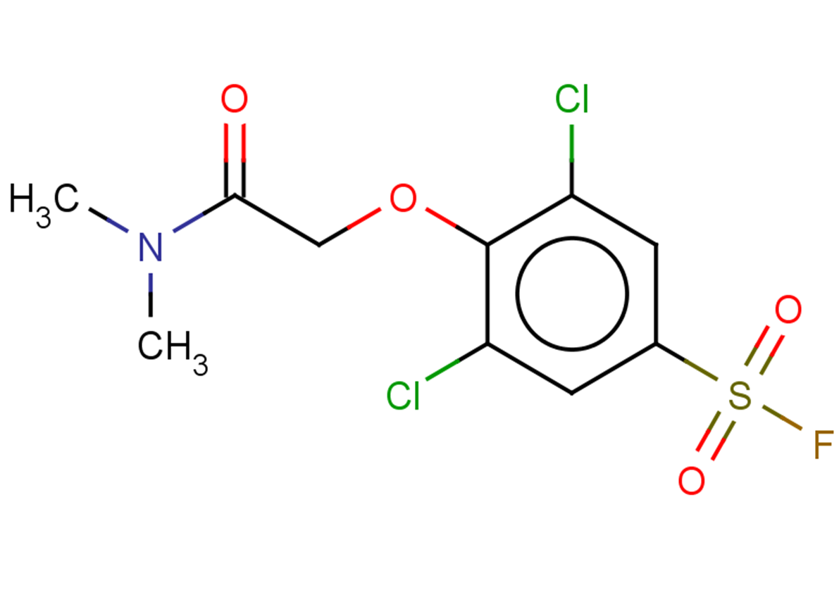 3,5-dichloro-4-[(dimethylcarbamoyl)methoxy]benzene-1-sulfonyl fluoride