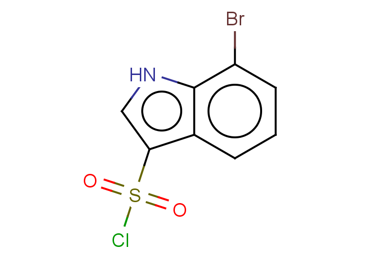 7-bromo-1H-indole-3-sulfonyl chloride