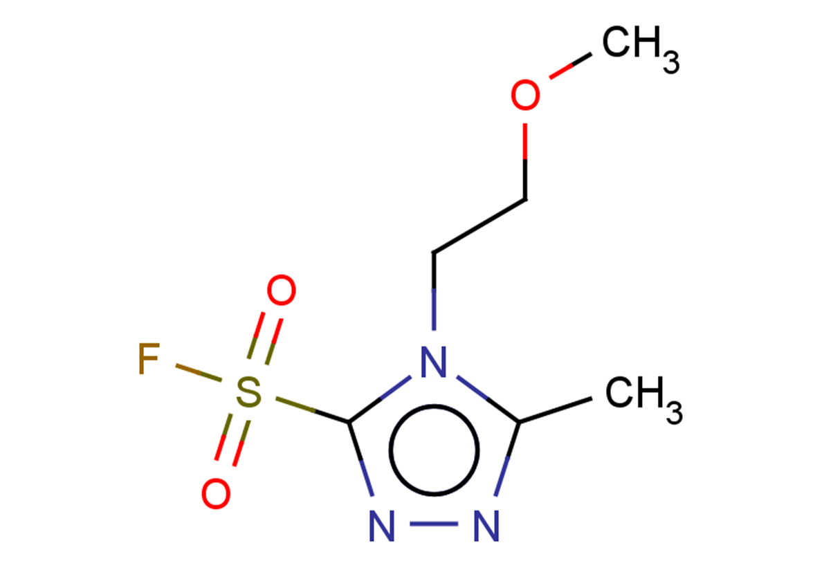 4-(2-methoxyethyl)-5-methyl-4H-1,2,4-triazole-3-sulfonyl fluoride