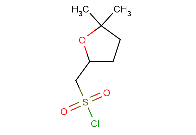 (5,5-dimethyloxolan-2-yl)methanesulfonyl chloride