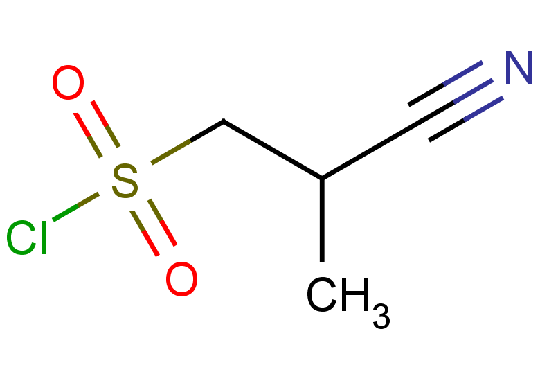 2-cyano-2-methylethane-1-sulfonyl chloride