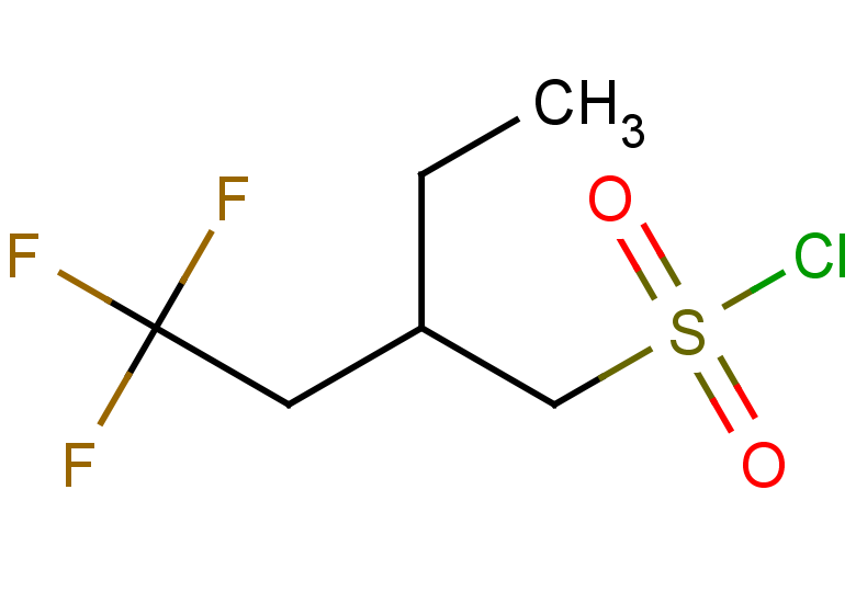 2-ethyl-4,4,4-trifluorobutane-1-sulfonyl chloride