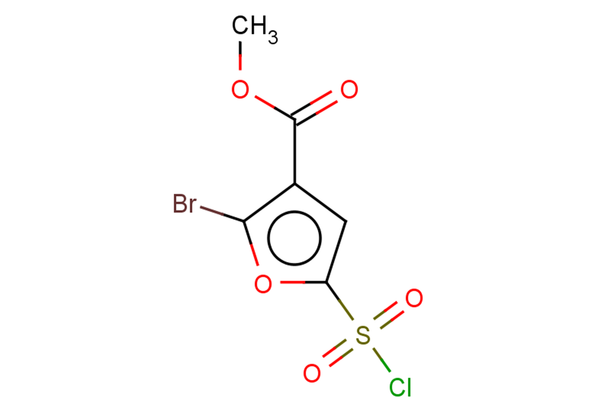 methyl 2-bromo-5-(chlorosulfonyl)furan-3-carboxylate