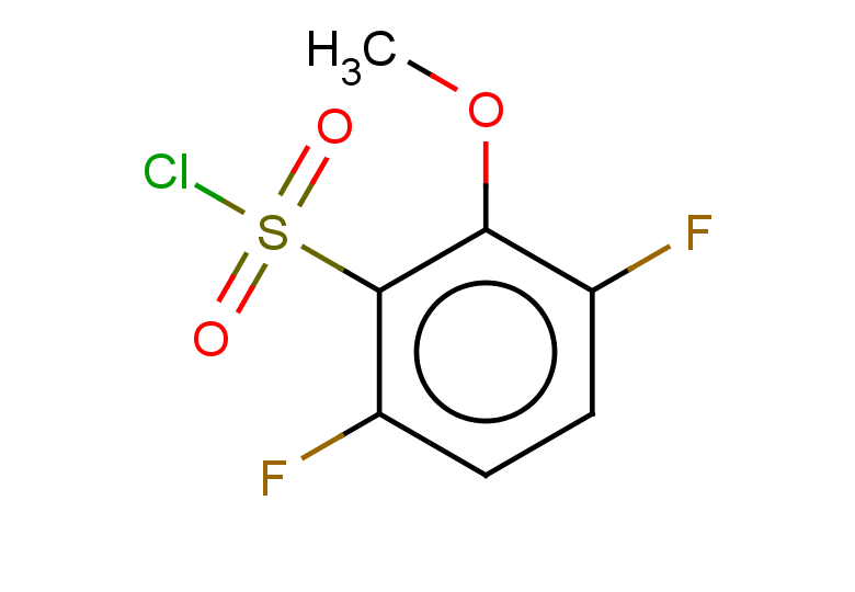 3,6-difluoro-2-methoxybenzene-1-sulfonyl chloride