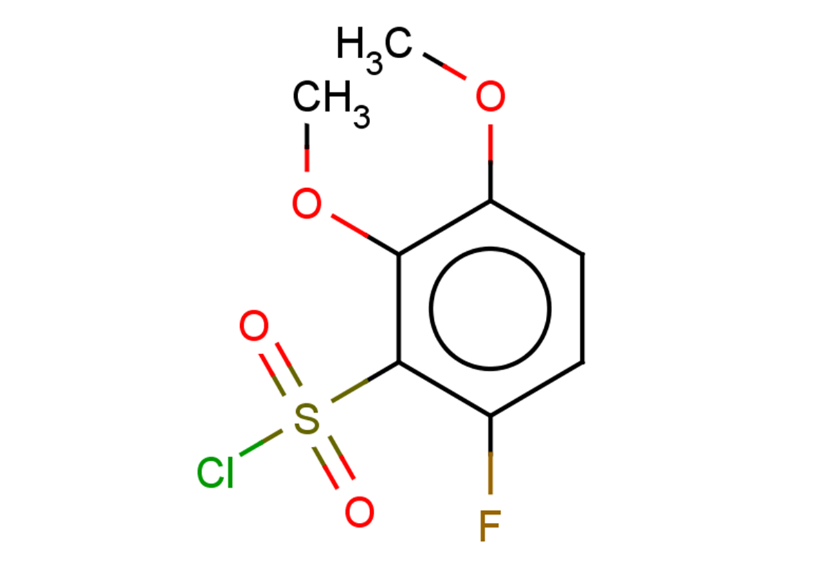 6-fluoro-2,3-dimethoxybenzene-1-sulfonyl chloride