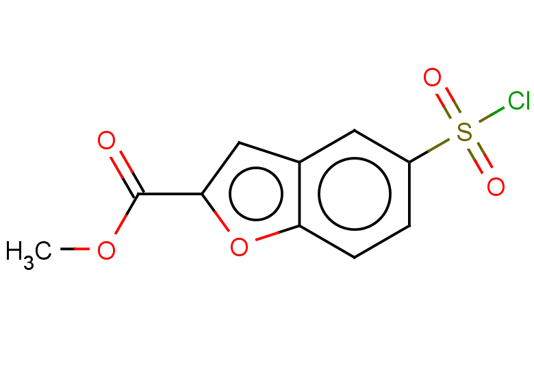 methyl 5-(chlorosulfonyl)-1-benzofuran-2-carboxylate