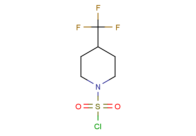 4-(trifluoromethyl)piperidine-1-sulfonyl chloride