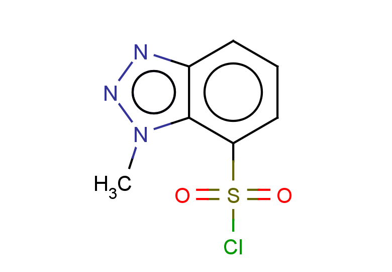 1-methyl-1H-1,2,3-benzotriazole-7-sulfonyl chloride